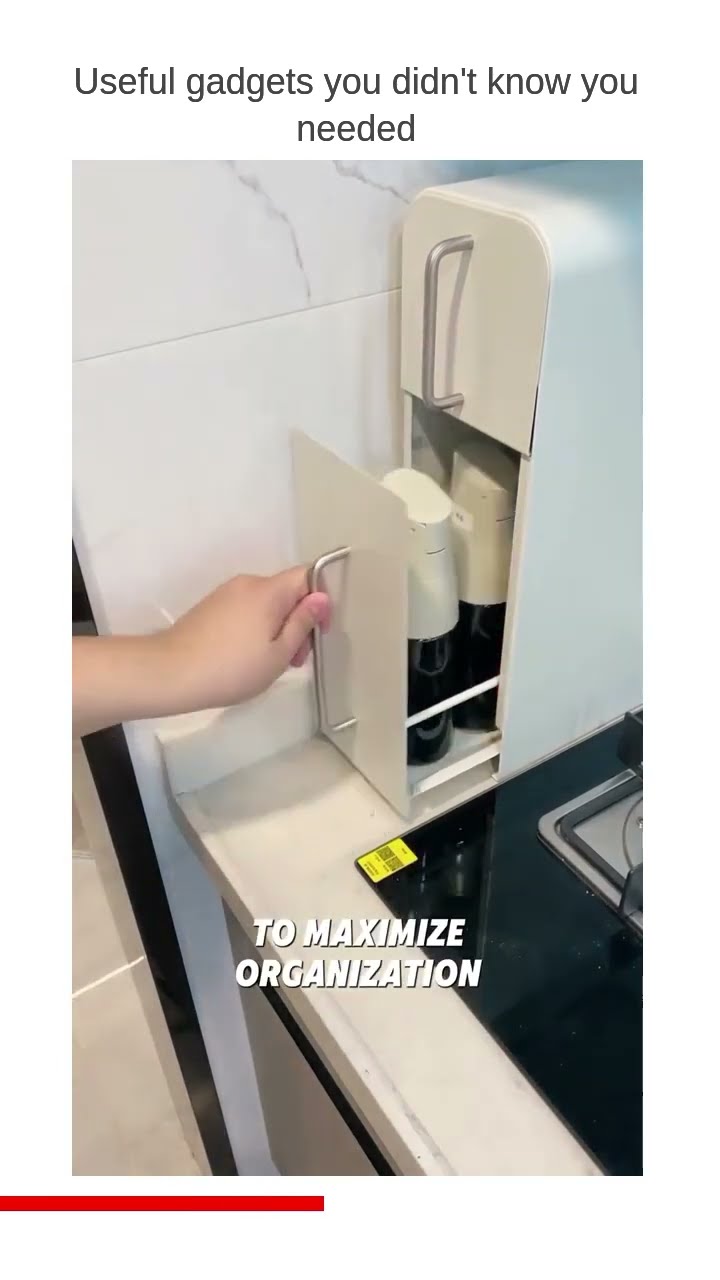 Product link in Bio Designed to maximize your kitchen's efficiency while minimizing clutter