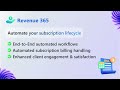 One Platform. Get Total Control Over Revenue, Subscriptions, and Invoices with Revenue 365.
