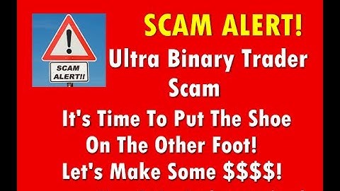 Ultra Binary Trader Scam - Ultra Binary Trader Review Reveals A Potential Binary Scam!