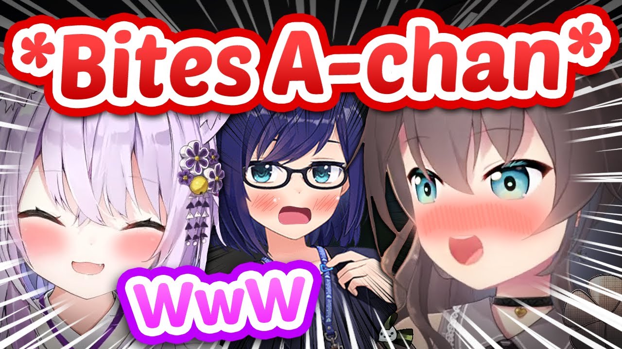 Matsuri Casually Tells Okayu How She Bit A-chan's Arm...【ENG Sub Hololive】