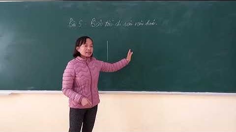 Bảo tồn di sản văn hoá