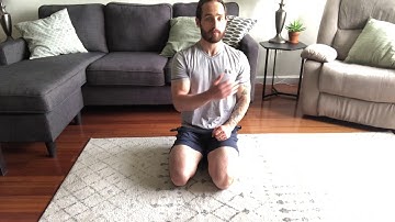 Supine Bridge with Reach