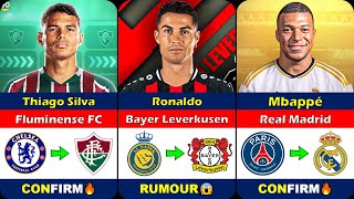 New CONFIRMED and RUMOUR Summer Transfers News 2024! 🤪🔥 FT. Ronaldo, Mbappe, Thiago