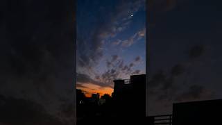 Sunset view || beautiful || moon view #shorts #viral #subscribe #trending #youtubeshorts #nature