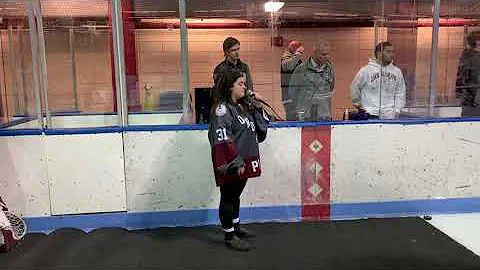 Sabrina Vitale  National Anthem Fordham Prep Home ...