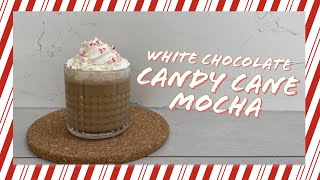 White Choc Candy Cane Mocha | 5 Days of Christmas - Day 5