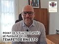 Point de situation après le passage de la tempête Ernesto