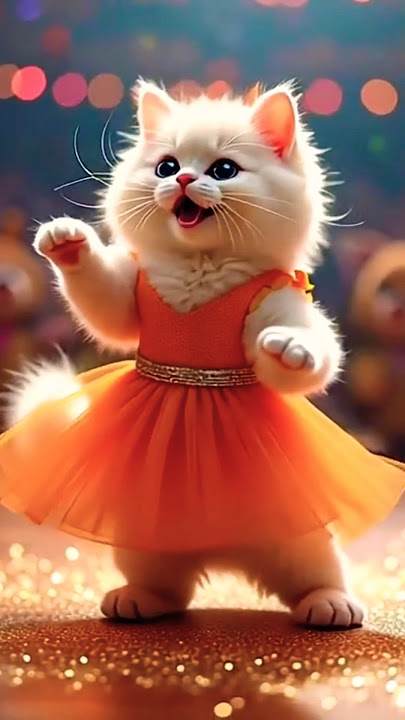 Cute Cat Dance | Dodi Dodi Dum Dum Song #shorts #catshorts #catlover #catvideos #catdance
