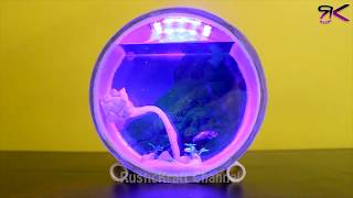 Download Lagu DIY Mini Aquarium from PVC Pipes and LED | DIY Aquarium Paralon | Waterfall Paludarium MP3