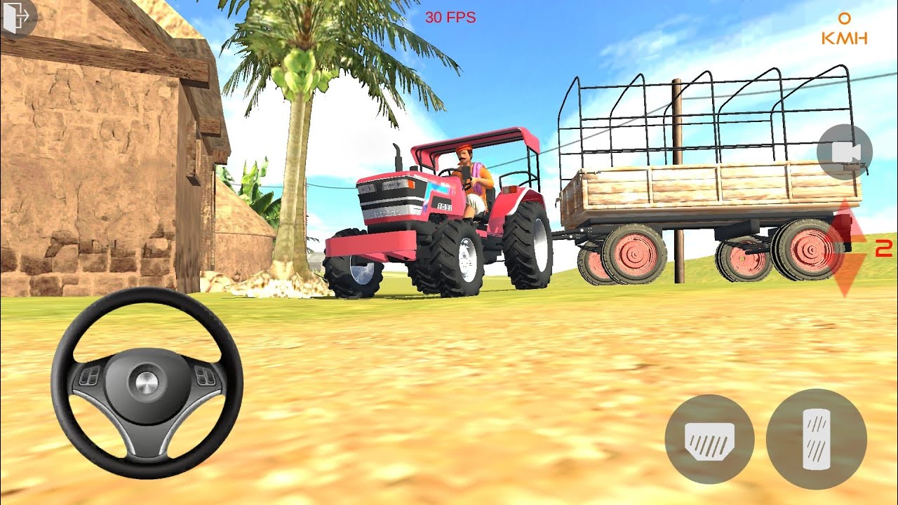 Indian Tractor Driving 3d Tractor Game Tractor Wala Game Android