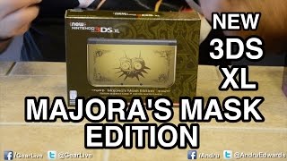 New Nintendo 3DS XL Majora's Mask Edition unboxing! [4K]