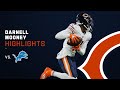 Every Darnell Mooney Catch on Thanksgiving vs. Lions | Chicago Bears