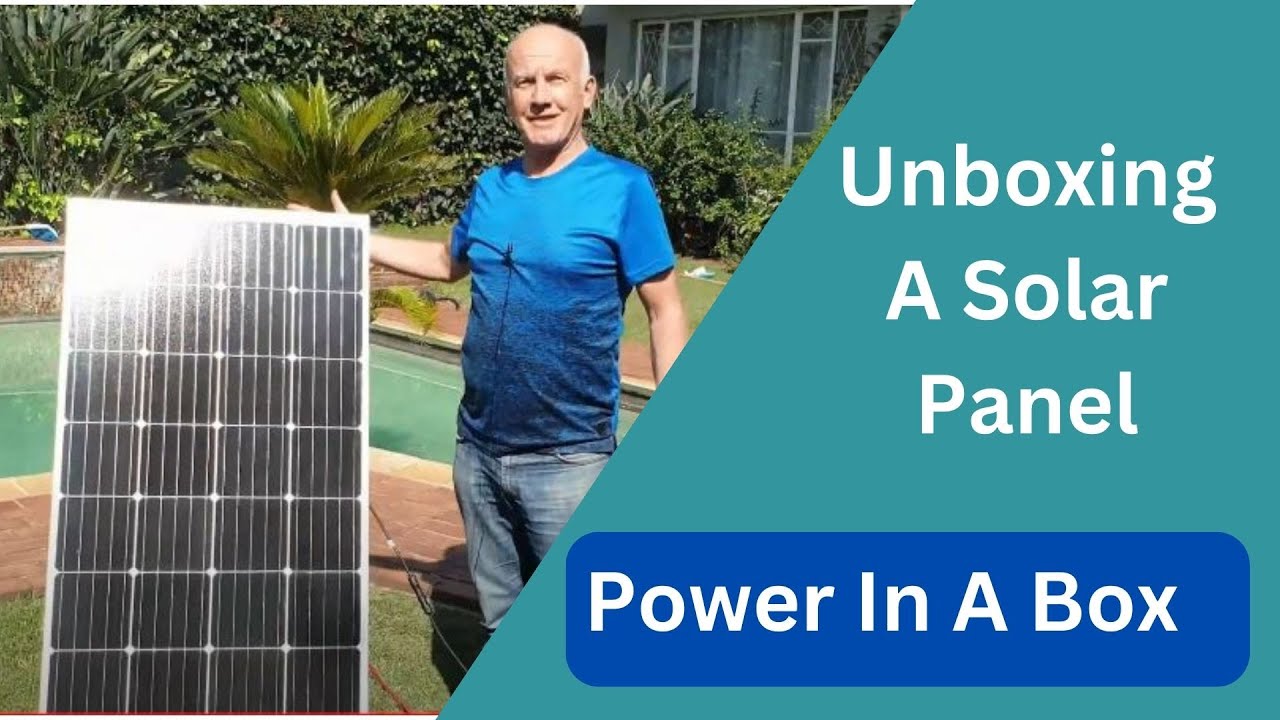 Power In A Box- Unboxing Solar - Taking the office OFF THE GRID - YouTube