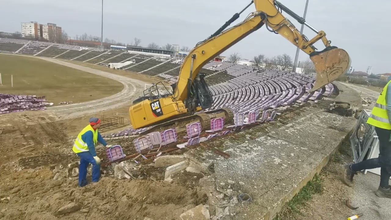 Merge rapid demolarea stadionului 