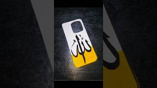Transforming my phone case with beautiful Arabic calligraphy! ✨📱 #shorts #youtubeshorts #art