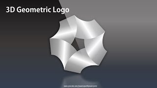 17.Design 3D Geometric Logo in Powerpoint|PowerPoint Presentation|Graphic Design|Free Template