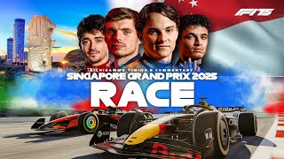 Course De Formule 1 En Direct Marina Bay - Grand Prix De Singapour 2025 Chronométrage Et Comm...