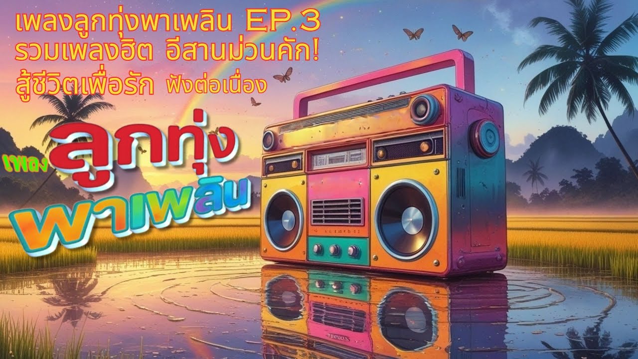 รวมเพลงฮิต อีสานม่วนคัก! | เพลงอีสานโจ๊ะๆ สู้ชีวิตเพื่อรัก | เพลงลูกทุ่งพาเพลิน EP.3