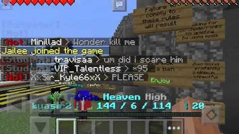 mcpe advertise with chatfilter activated!!!(MUST WATCH)