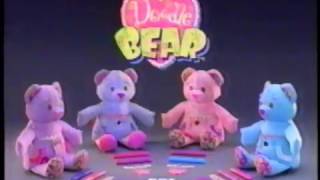 Doodle Bear - Tyco - 15 Second Commercial 1996
