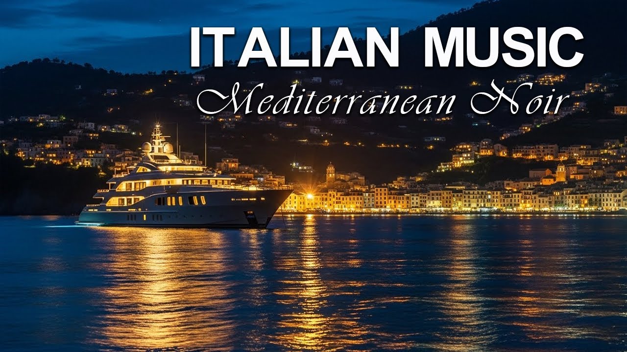 🌙 Mediterranean Heritage | Italian–Riviera Lounge Music in Nice Old Town After Hours