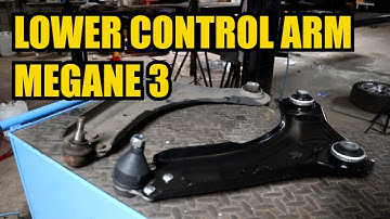 How To Replace A Lower Control Arm Renault Megane 3 III