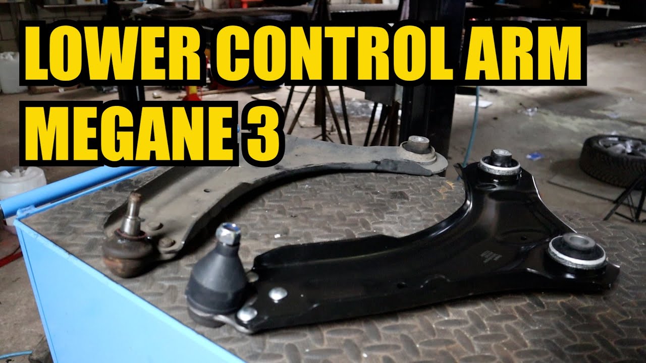 How To Replace A Lower Control Arm Renault Megane 3 III