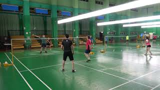 20210503葛里悅羽球XD Sandy+阿嘉VS噴射+蔡會長