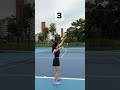 サーブまでの4ステップ #Shorts #tennis