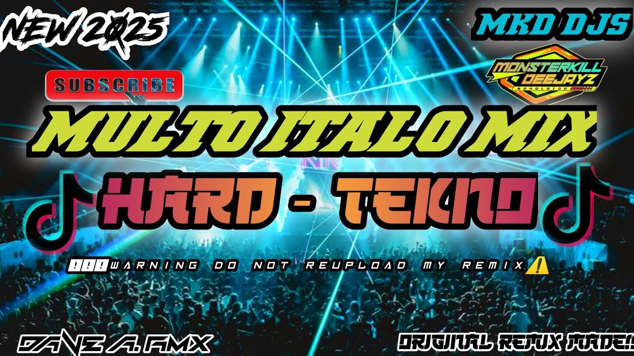 NEW🔥 MULTO  X SAHUR & MORE | HARDTEKNO NONSTOP | DJ DAVE A. RMX