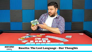 Rosetta: The Lost Language - Our Thoughts (Board Game) screenshot 5