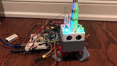 Martin Thaw - Dancing Robot Competition May 2019 - 1st Place