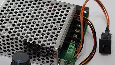 - DC Motor Speed Control PWM ( 9 : 60 VDC ) 40A With WF