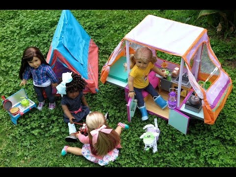 american girl pop up camper