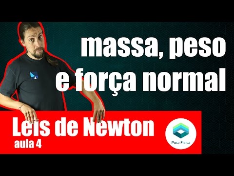 Física - Leis de Newton: massa, peso e força normal