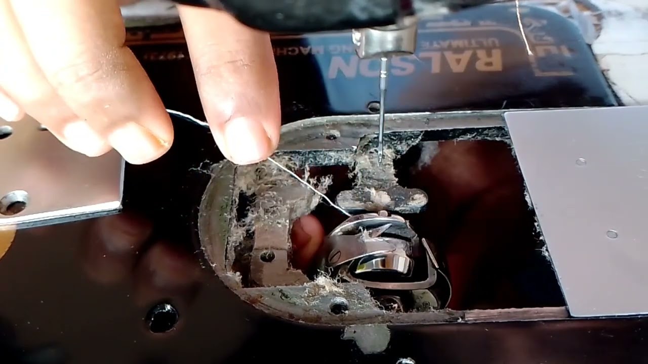 embroidery machine shuttle setting  (Kannada) @AfsanaDesign