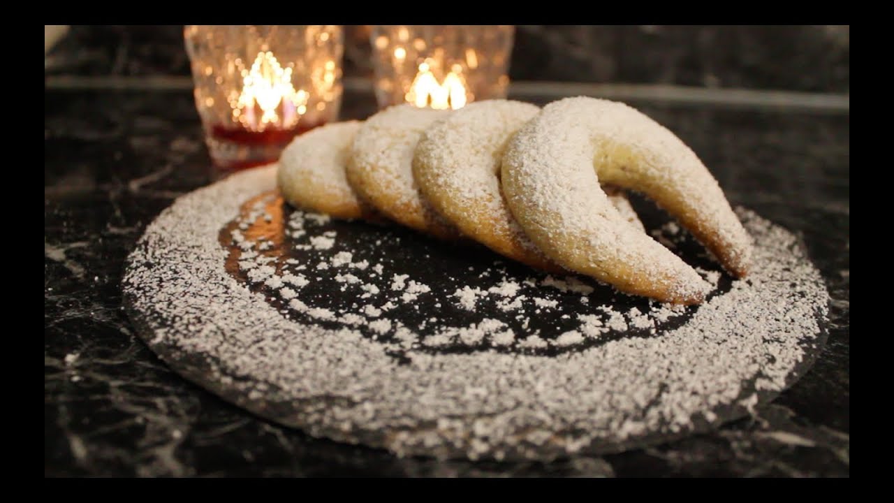 Weihnachtsplätzchen - köstliche Vanillekipferln (aylinsrecipes) - YouTube