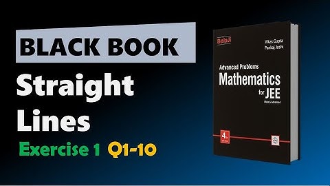 Black Book Series | Straight Lines Important Questions & Short Tricks | JEE Mains & Advanced