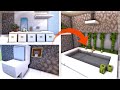 Minecraft | Simple Modern Bathroom