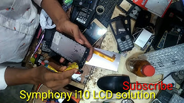 Symphony i10 LCD solution complete