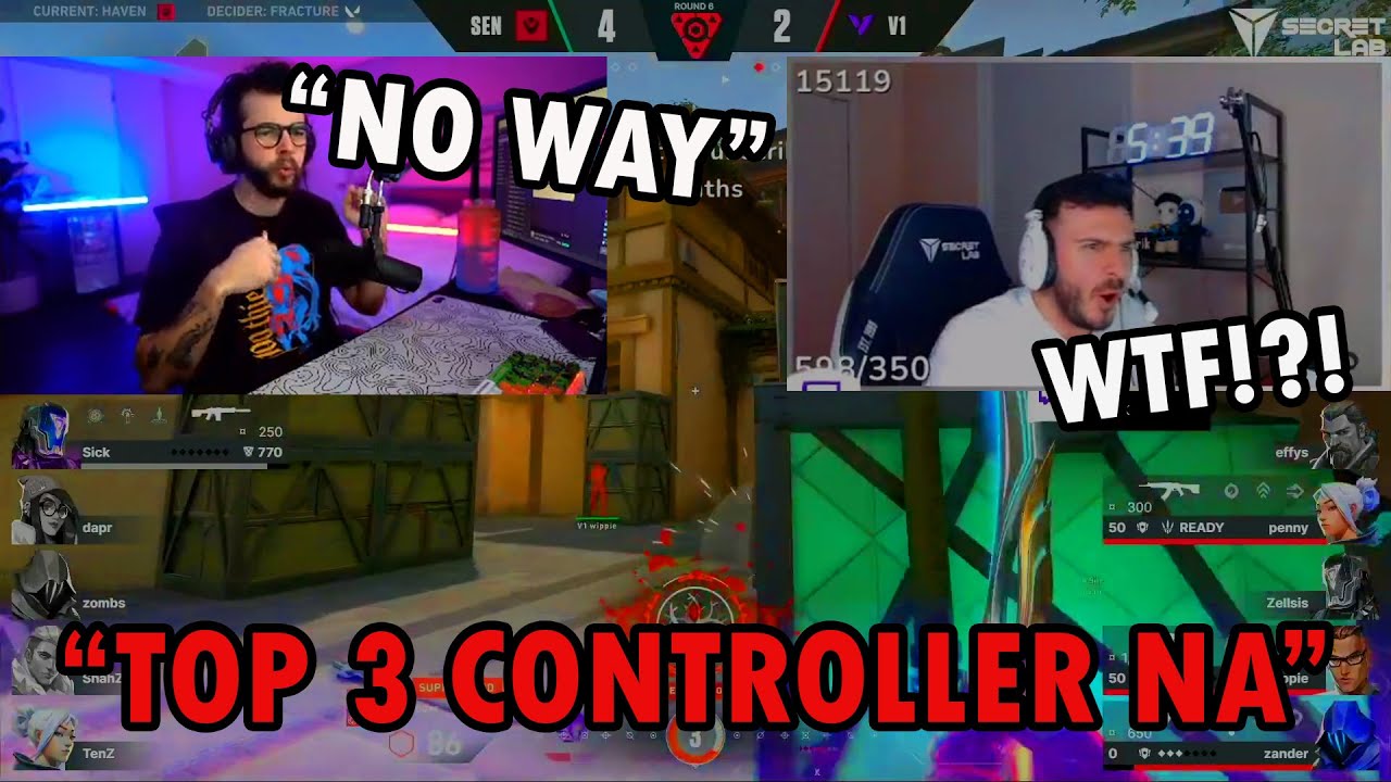 TARIK and NADESHOT React to V1 Zanders ACE Against Sentinels