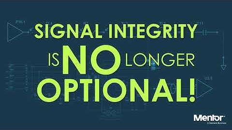 Signal Integrity Analysis on-demand Webinar!