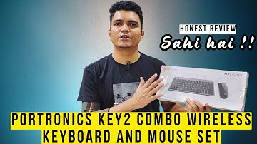 Portronics Key2 Combo Wireless Keyboard and Mouse Set Review | Best Budget Keyboard & Mouse for Work