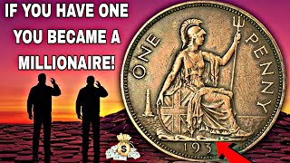 Shocking Value! Top 7 Rare British Pennies Worth a millionaire in Dollars!