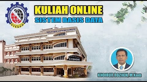 SISTEM BASIS DATA (6) NORMALISASI DATA