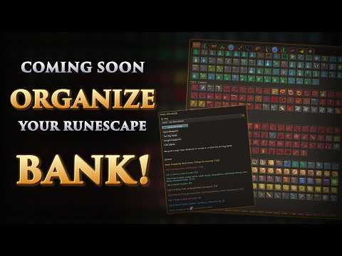 RS3 Bank Organizer Plugin: Sort Your Whole Bank Step by Step | First Look