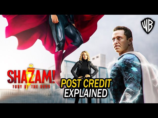 Shazam Fury of the Gods end credits scenes explained, Films, Entertainment