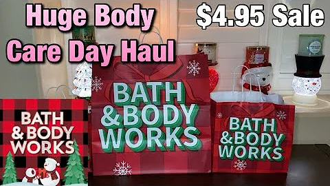 *HUGE $4.95 HAUL* BATH & BODY WORKS BODY CARE DAY ...