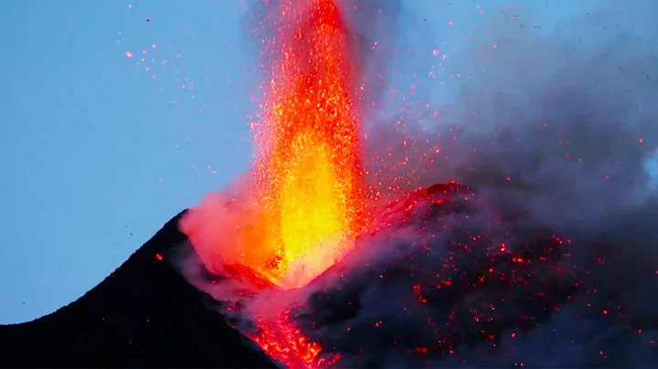 Volcanic Eruption Hits Volcanologist Boris Behncke...