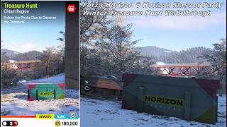 Forza Horizon 6 Horizon Mascot Party – Winter Treasure Hunt “Ohtani Region” Walkthrough FH6